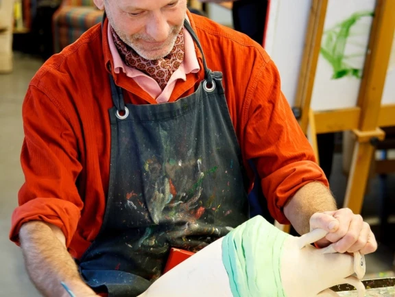 Afbeelding van de werkplek 'Atelier 23 - De Buitenplaats'.